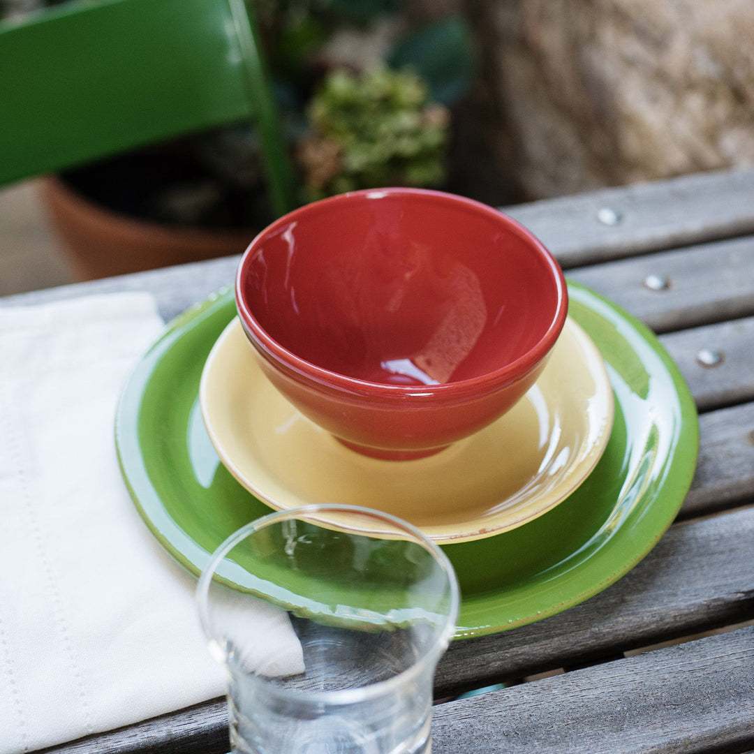 Cucina Fresca Crema Salad Plate