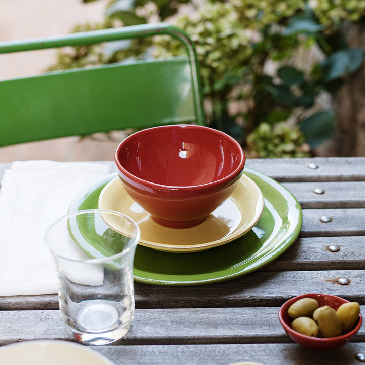 Cucina Fresca Crema Salad Plate