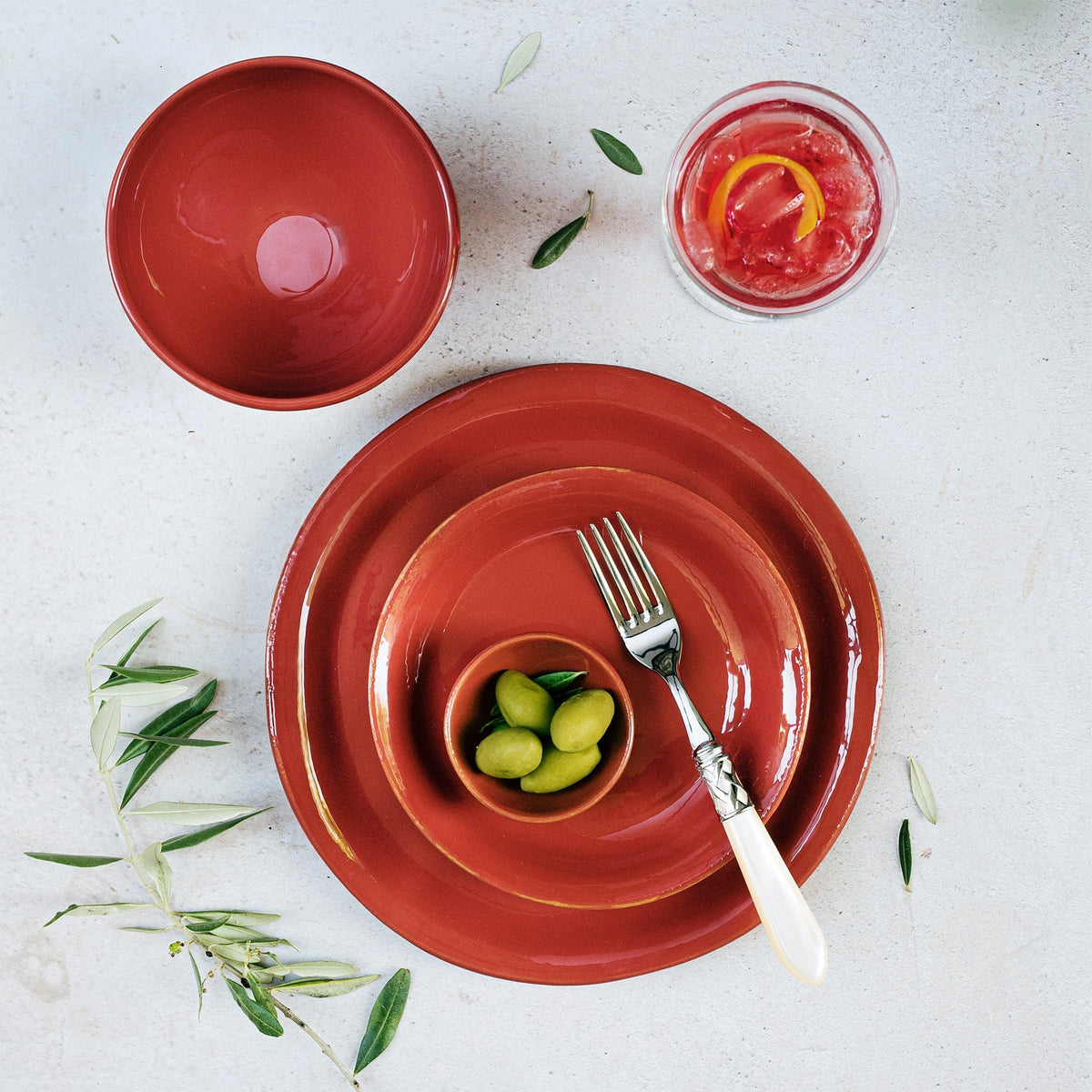 Cucina Fresca Paprika Dipping Bowl
