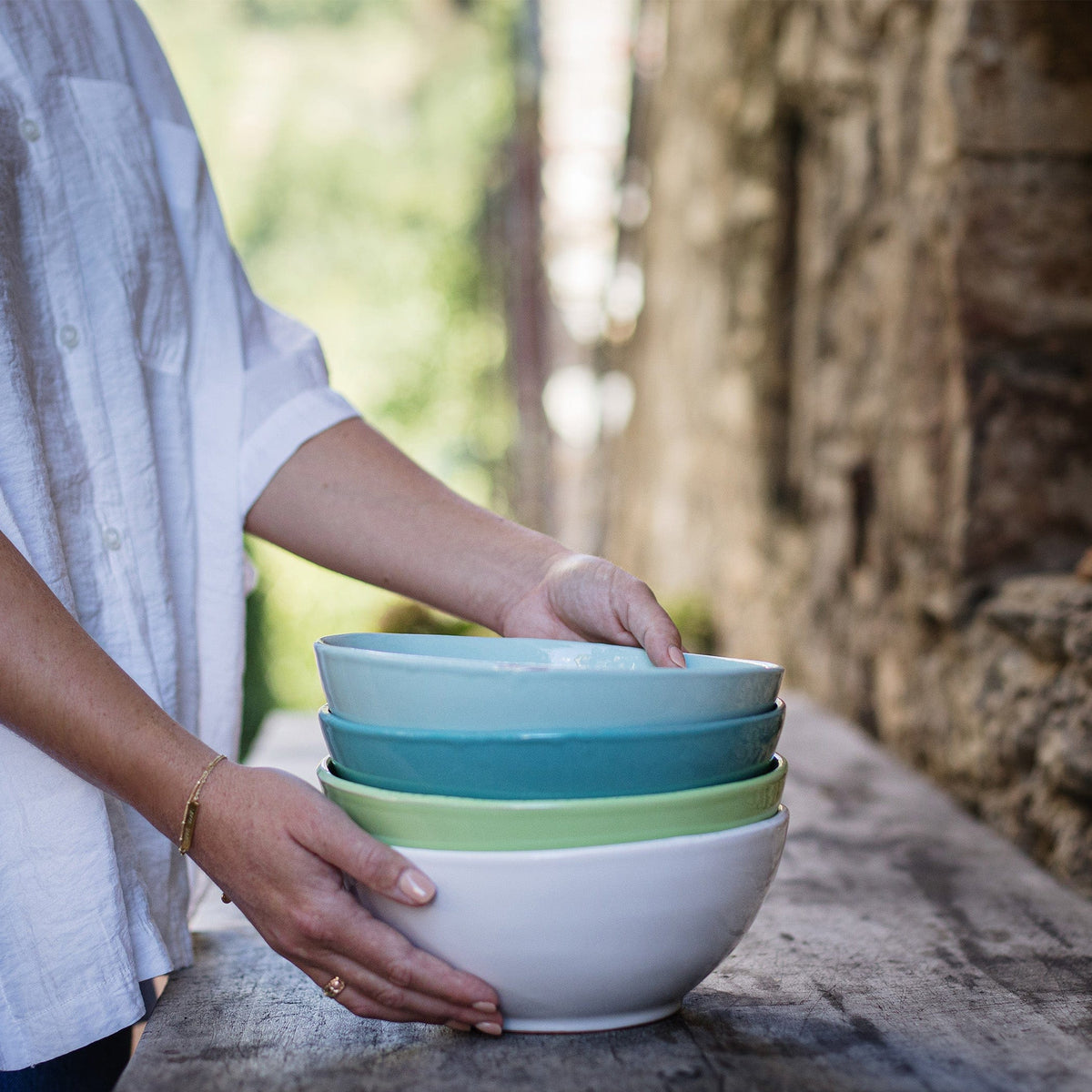 Cucina Fresca Bianco Cereal Bowl