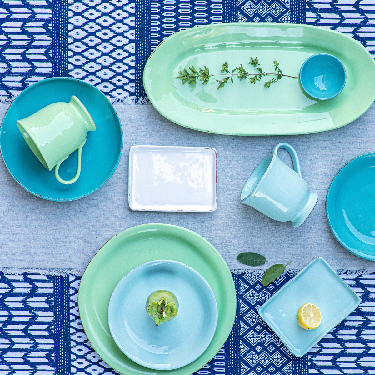 Cucina Fresca Bianco Rectangular Tray