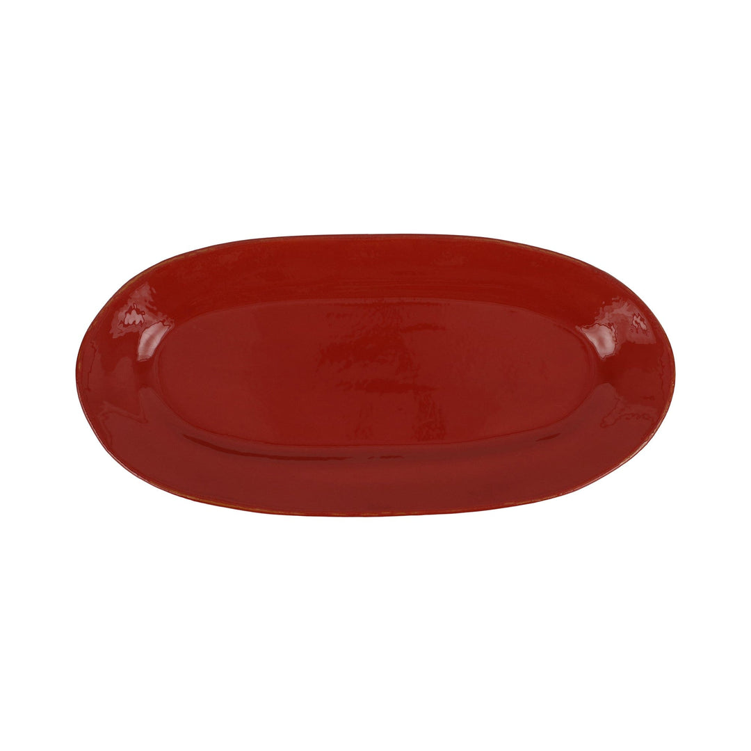 Cucina Fresca Paprika Narrow Oval Platter