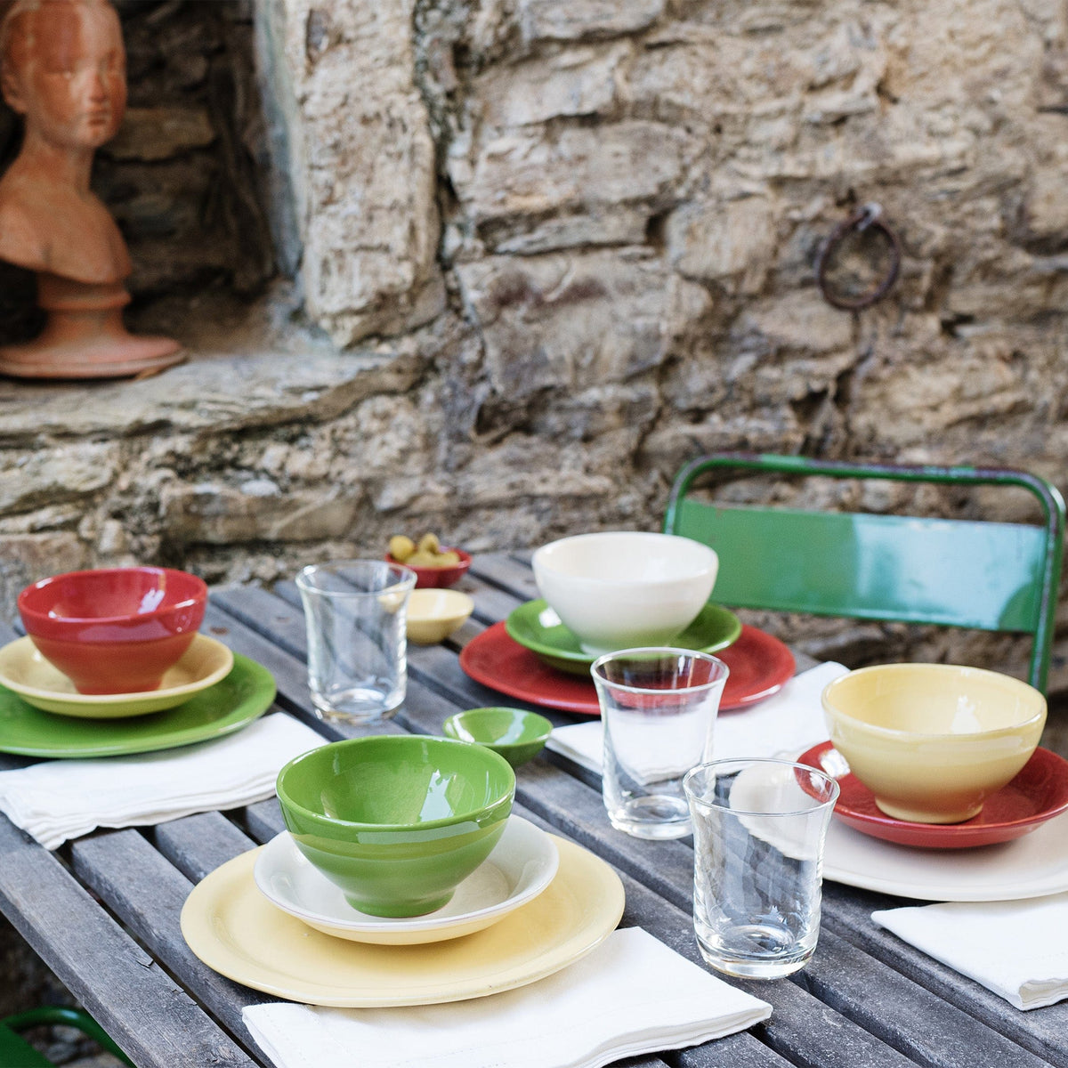 Cucina Fresca Sage Cereal Bowl