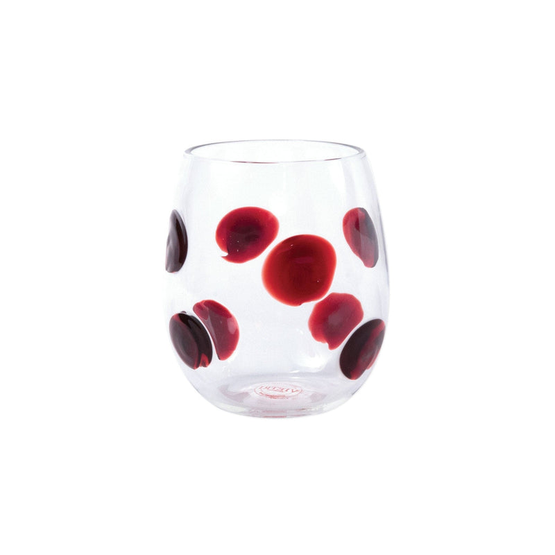 Drop Stemless Wine Glass by VIETRI