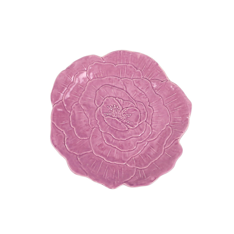 Fiori di Campo Lilac Rose Salad Plate