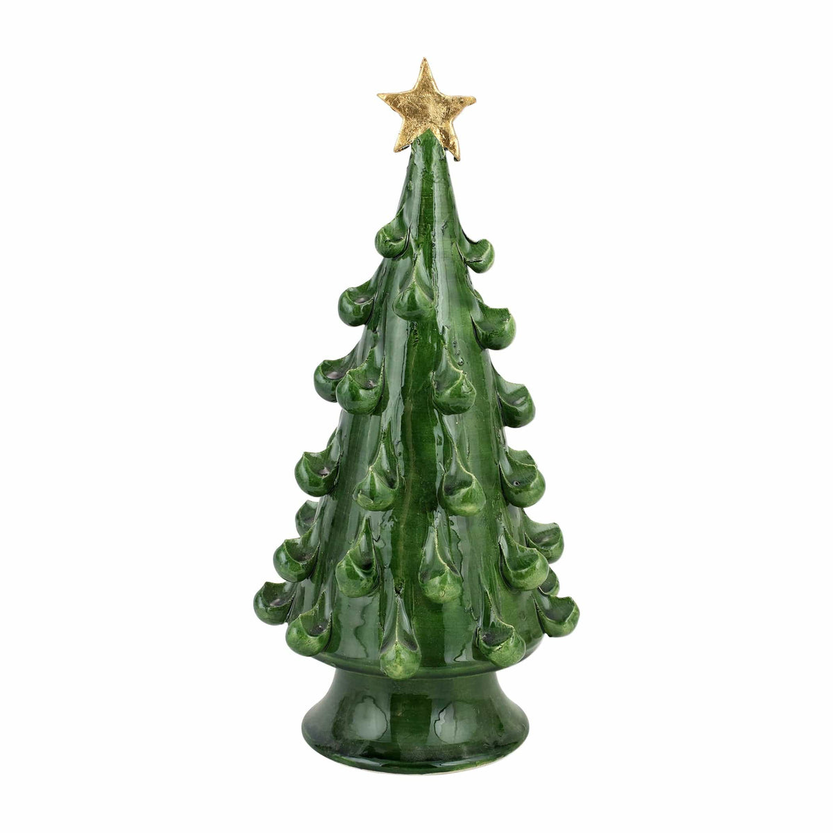 Foresta Green Medium Tree with Gold Star