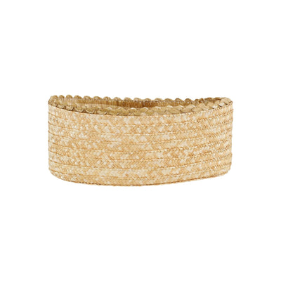 Florentine Straw Accessories Natural Oval Bread Basket
