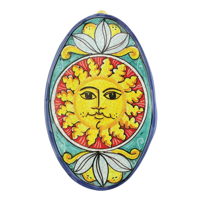 First Stones Sun Oval Wall Plaque