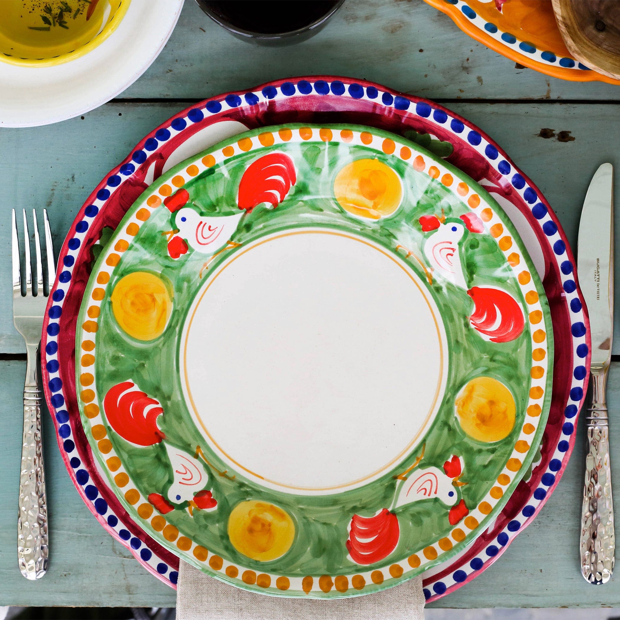 Campagna Gallina Salad Plate – VIETRI