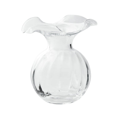 Hibiscus Glass Small Fluted Vase by VIETRI