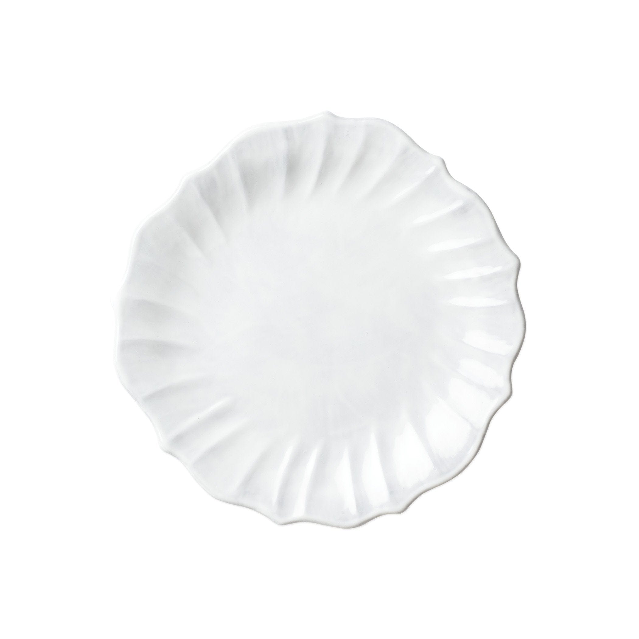VIETRI 約20×20 飾り皿 Incanto Ruffle Salad Plate – VIETRI