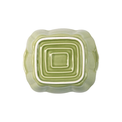 Italian Bakers Green Small Square Baker by VIETRI