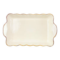 Italian Bakers Red Medium Rectangular Baker by VIETRI