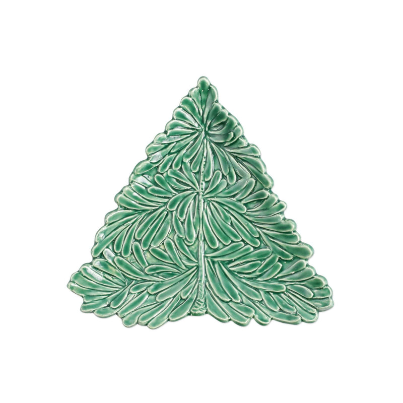 Lastra Holiday Figural Tree Small Plate by VIETRI