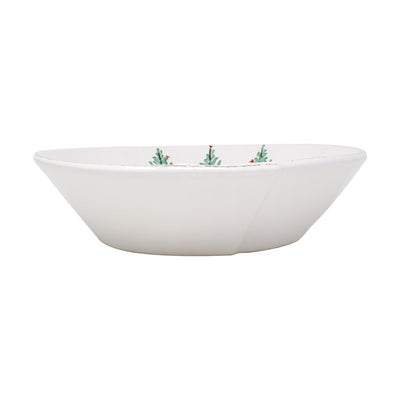Lastra Holiday Large Shallow Serving Bowl by VIETRI