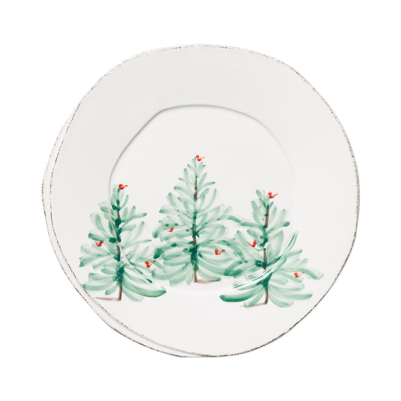 Lastra Holiday European Dinner Plate by VIETRI