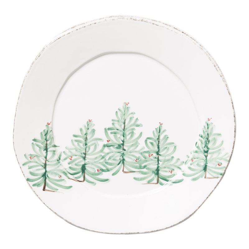 Lastra Holiday Round Platter by VIETRI