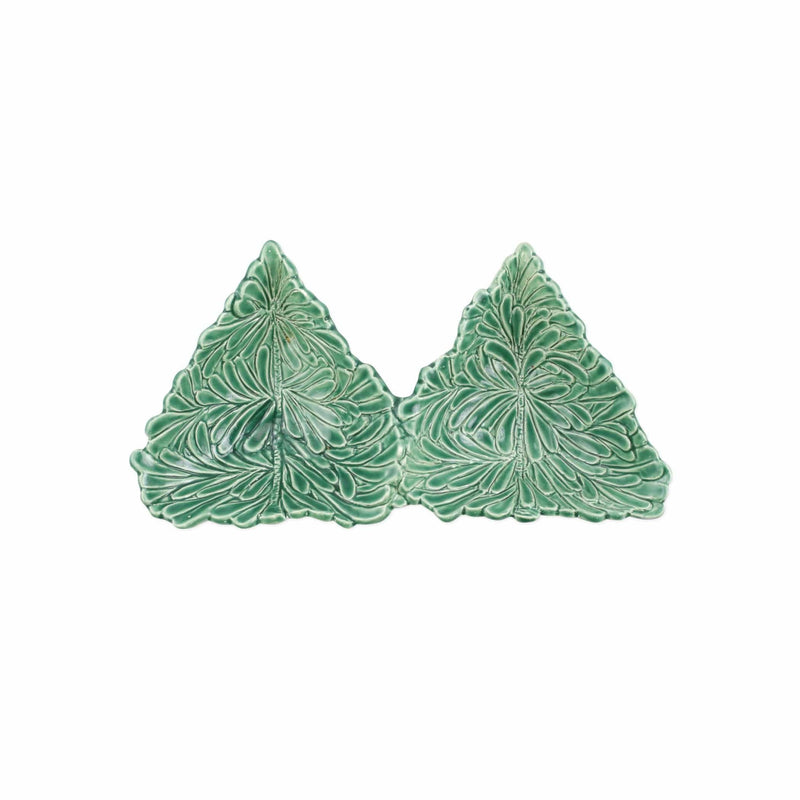 Lastra Holiday Figural Tree Two-Part Server by VIETRI