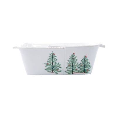 Lastra Holiday Loaf Pan by VIETRI