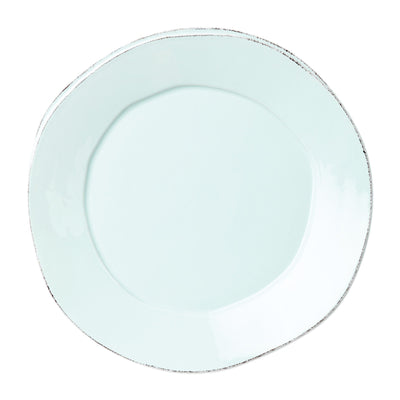 Lastra Aqua Dinner Plate by VIETRI