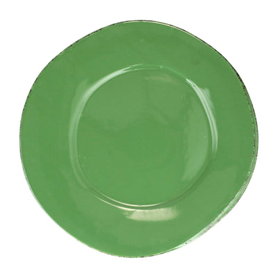 Lastra Green American Dinner Plate