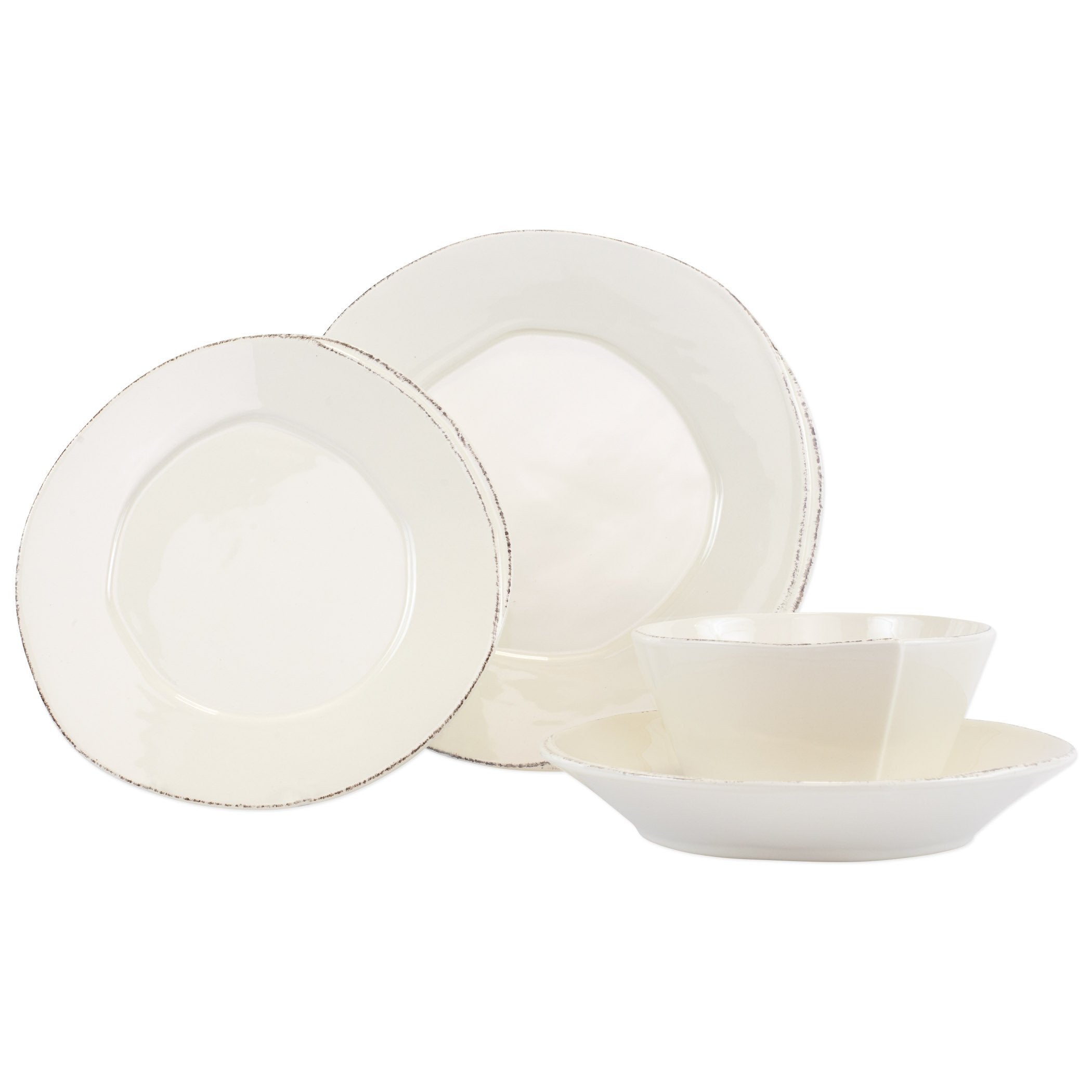 Lastra Four-Piece Place Setting – VIETRI