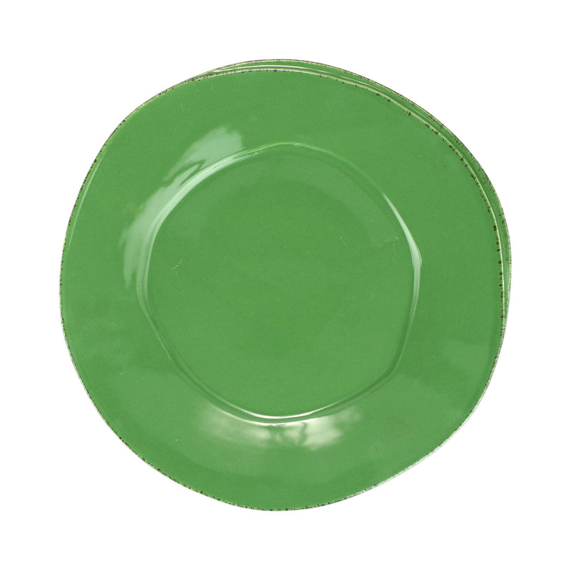 Lastra Green European Dinner Plate