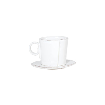 Lastra  Espresso Cup and Saucer by VIETRI