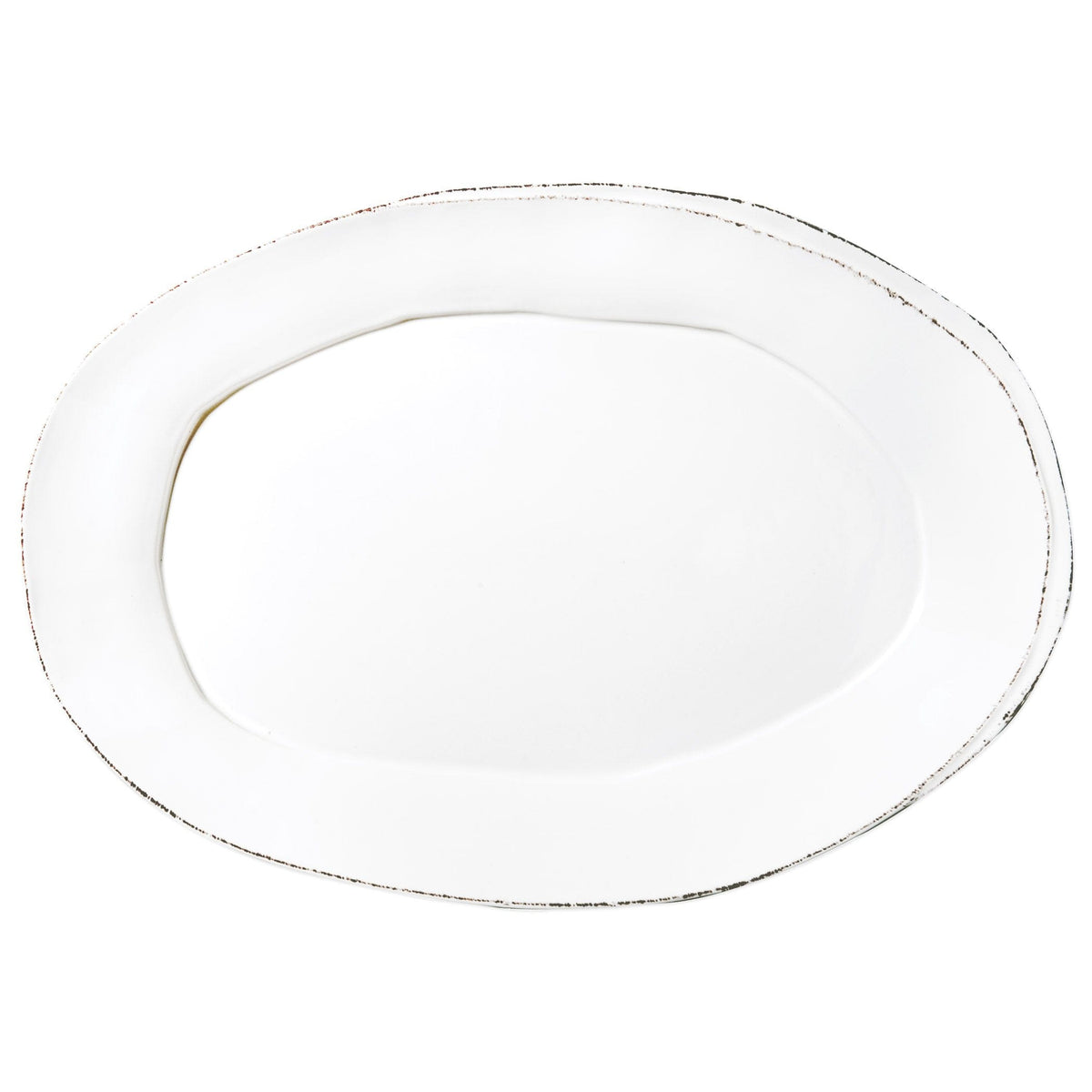 Lastra Oval Platter by VIETRI