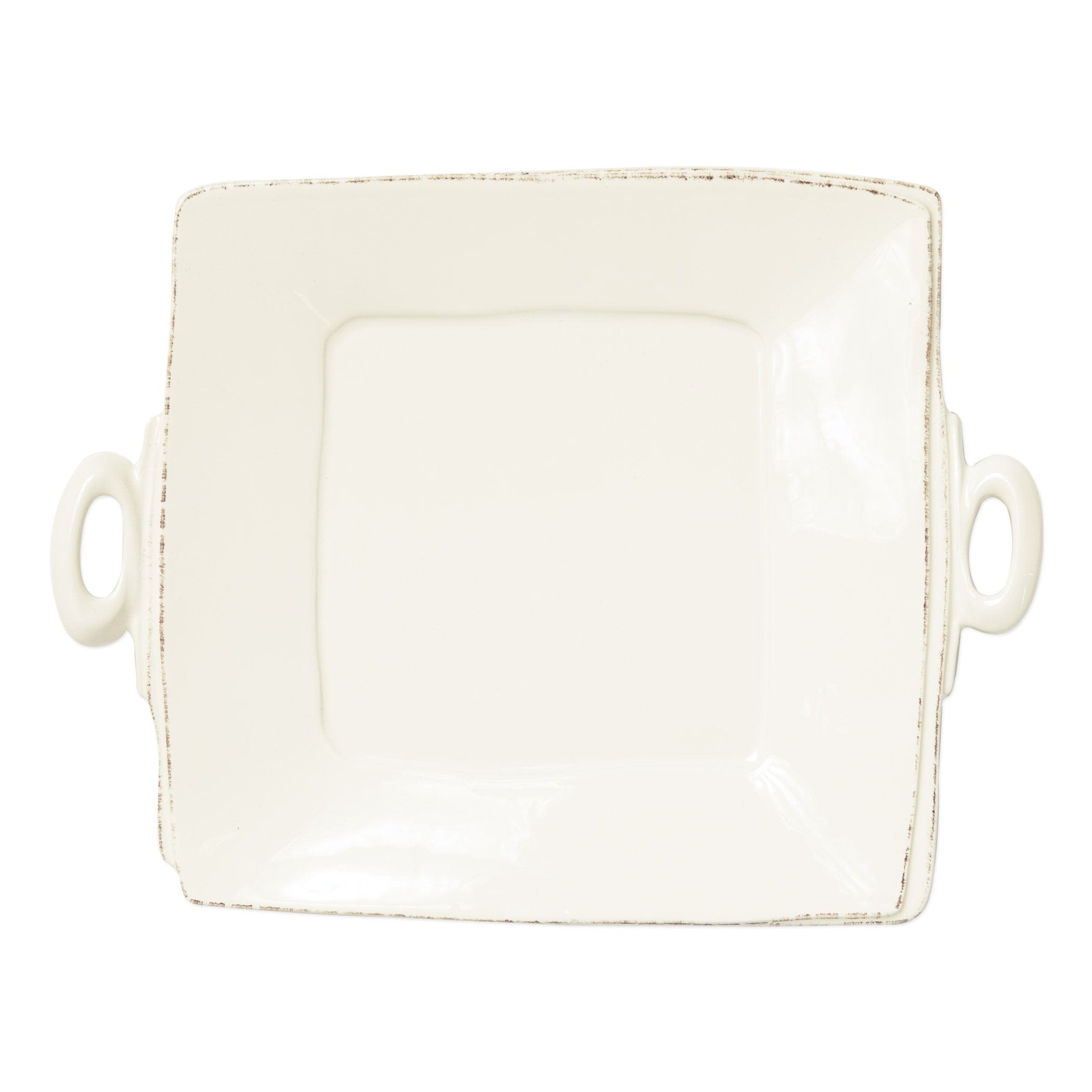 Vietri Lastra Handled Platter