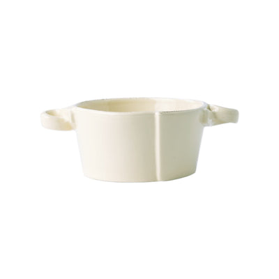 Lastra Small Handled Bowl by VIETRI