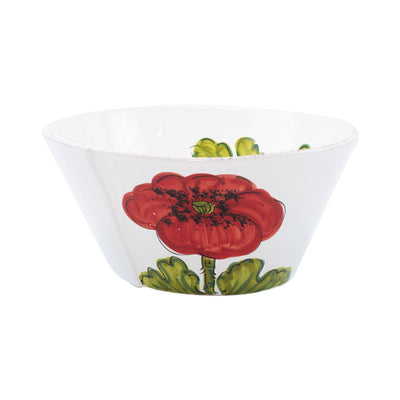 Lastra Poppy Large Stacking Serving Bowl by VIETRI