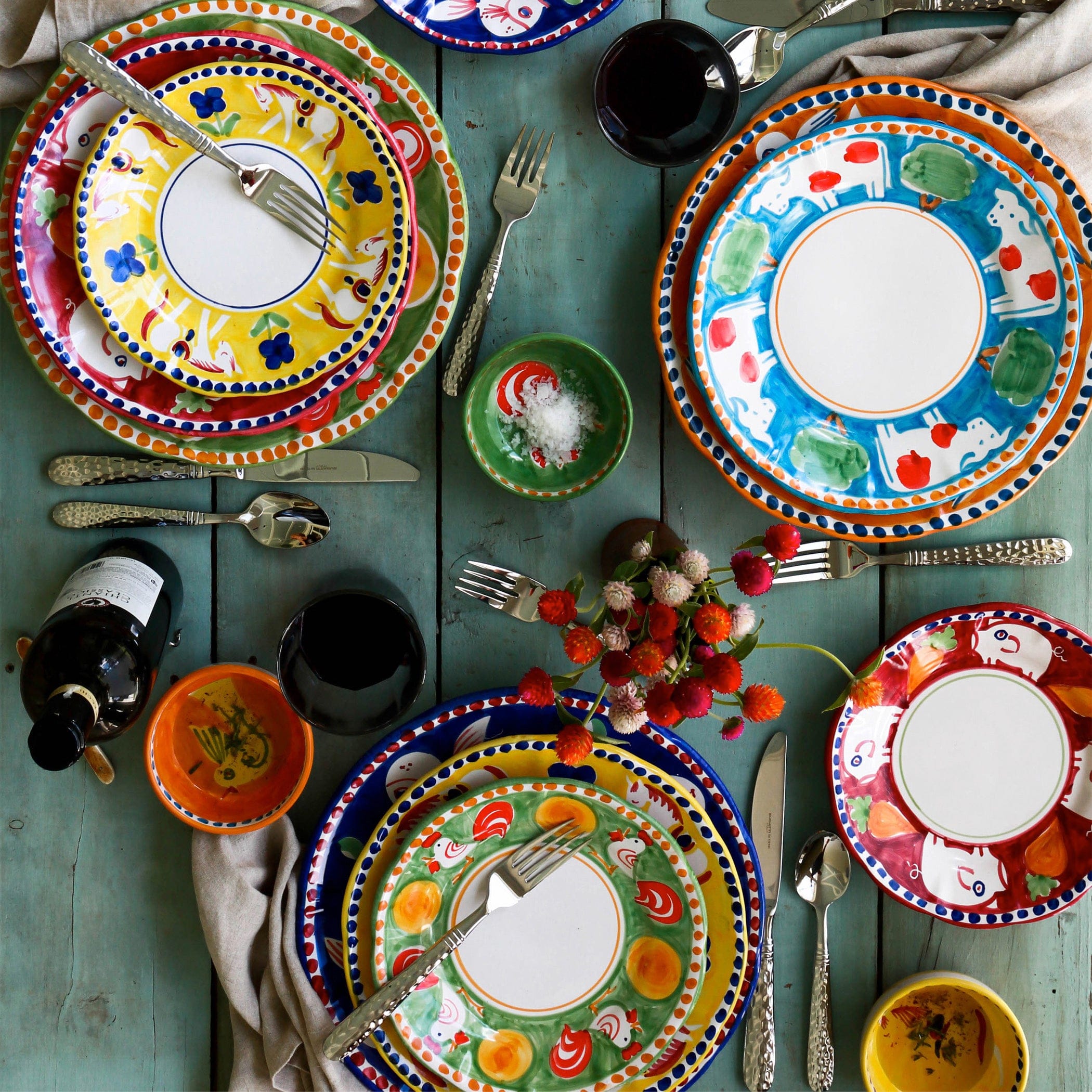 Campagna Mucca Dinner Plate – VIETRI