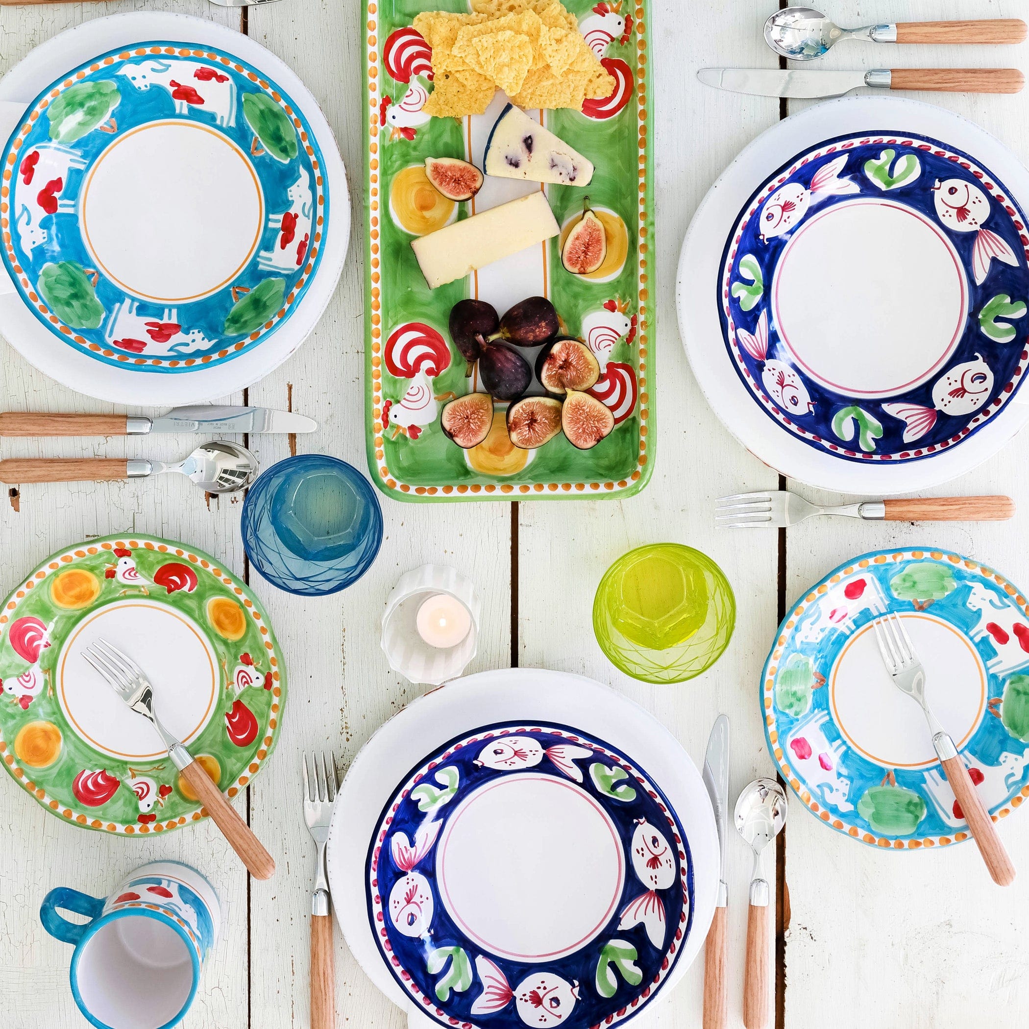 Campagna Mucca Salad Plate – VIETRI