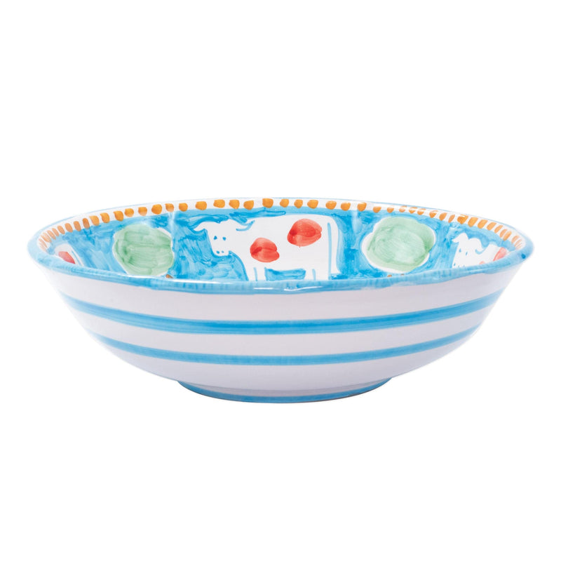Campagna Mucca Large Serving Bowl by VIETRI