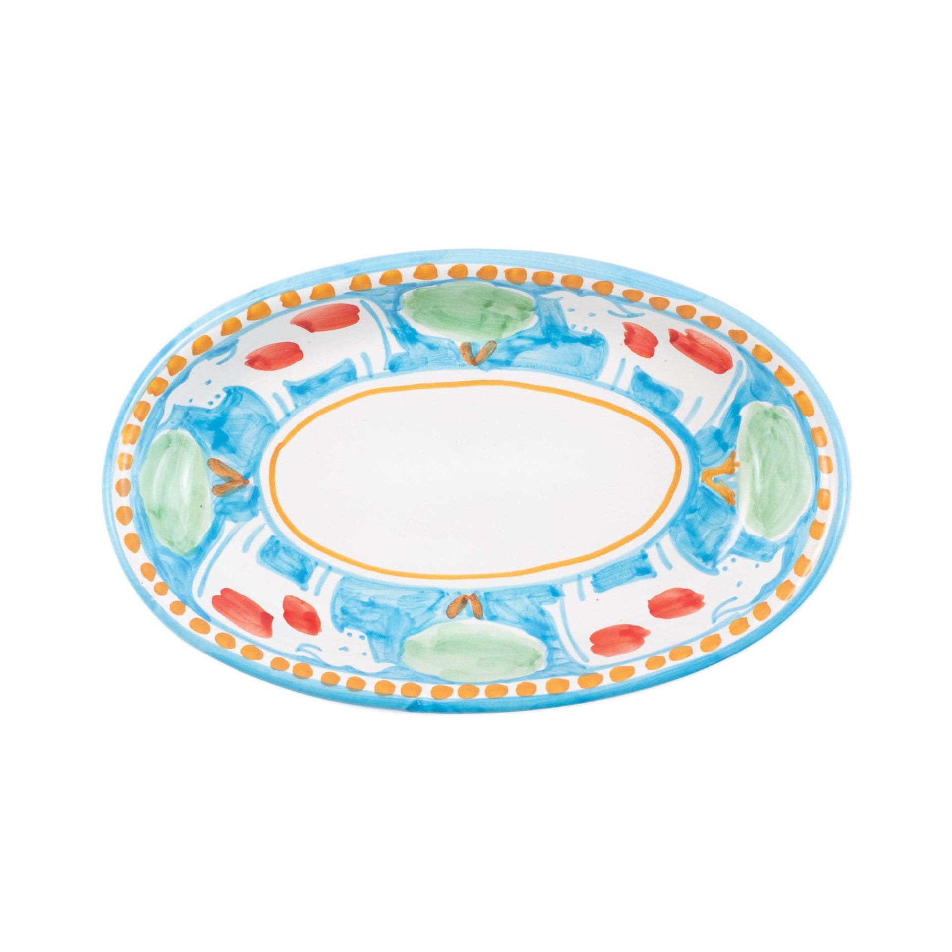 Campagna Mucca Small Oval Tray - Mucca
