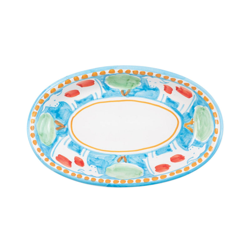 Campagna Mucca Small Oval Tray by VIETRI