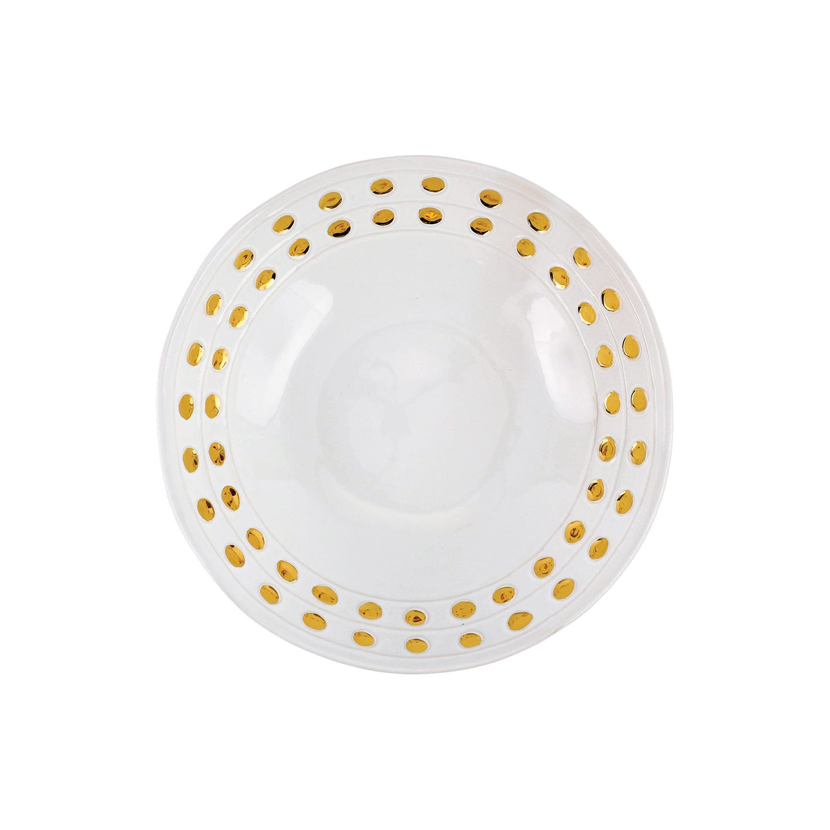 Medici Gold Medium Serving Bowl Alternate View1