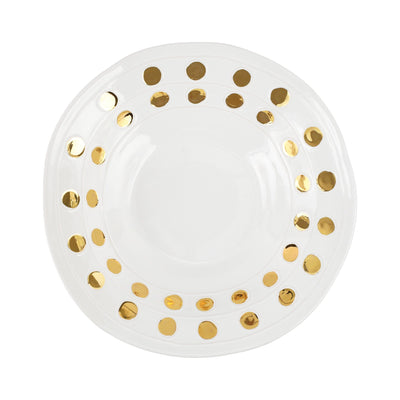 Medici Gold Large Serving Bowl