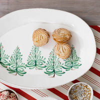 Melamine Lastra Holiday Oval Platter