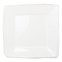 Melamine Lastra White Square Platter by VIETRI
