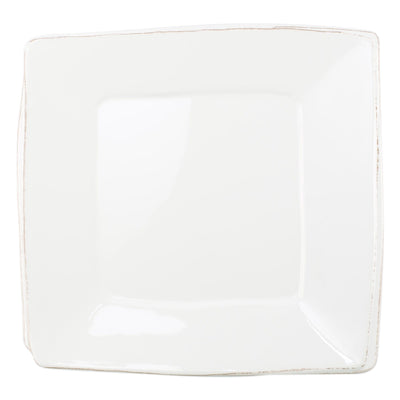 Melamine Lastra White Square Platter by VIETRI
