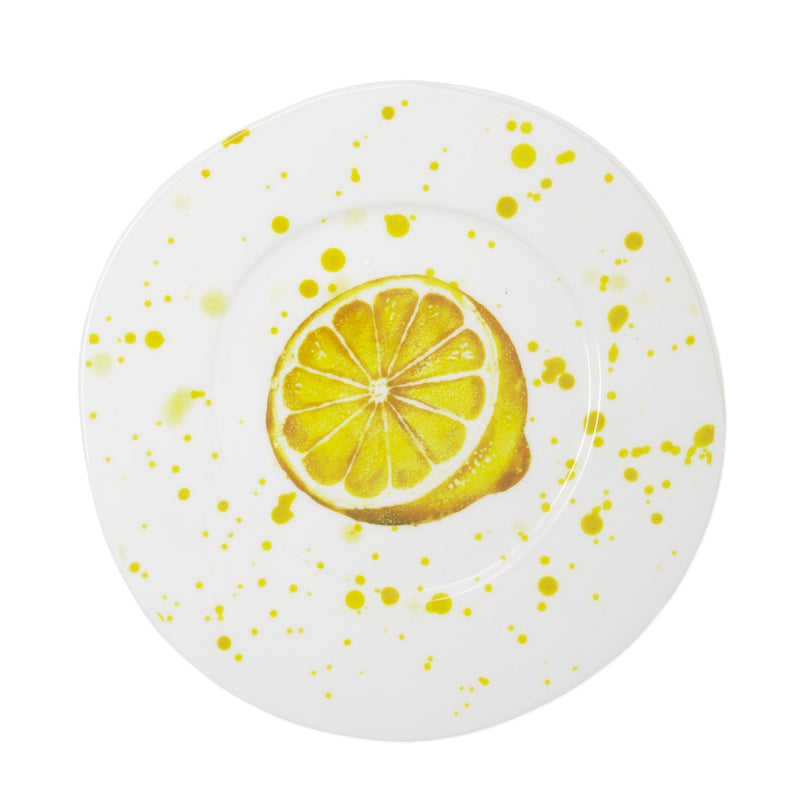 Melamine Fruit Lemon Dinner Plate by VIETRI