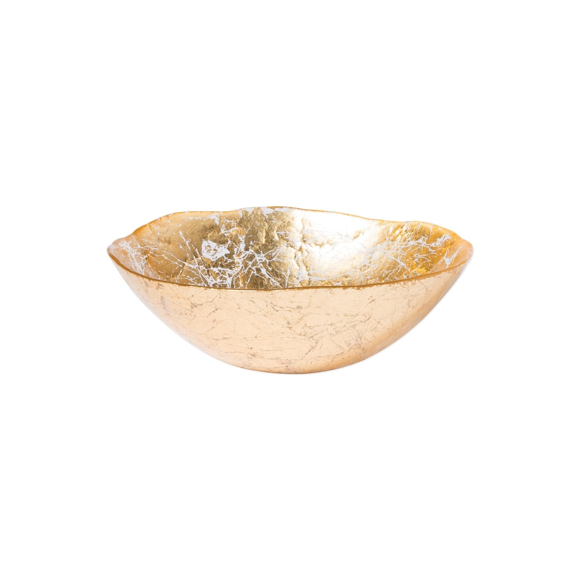 Moon Glass Small Bowl - Gold