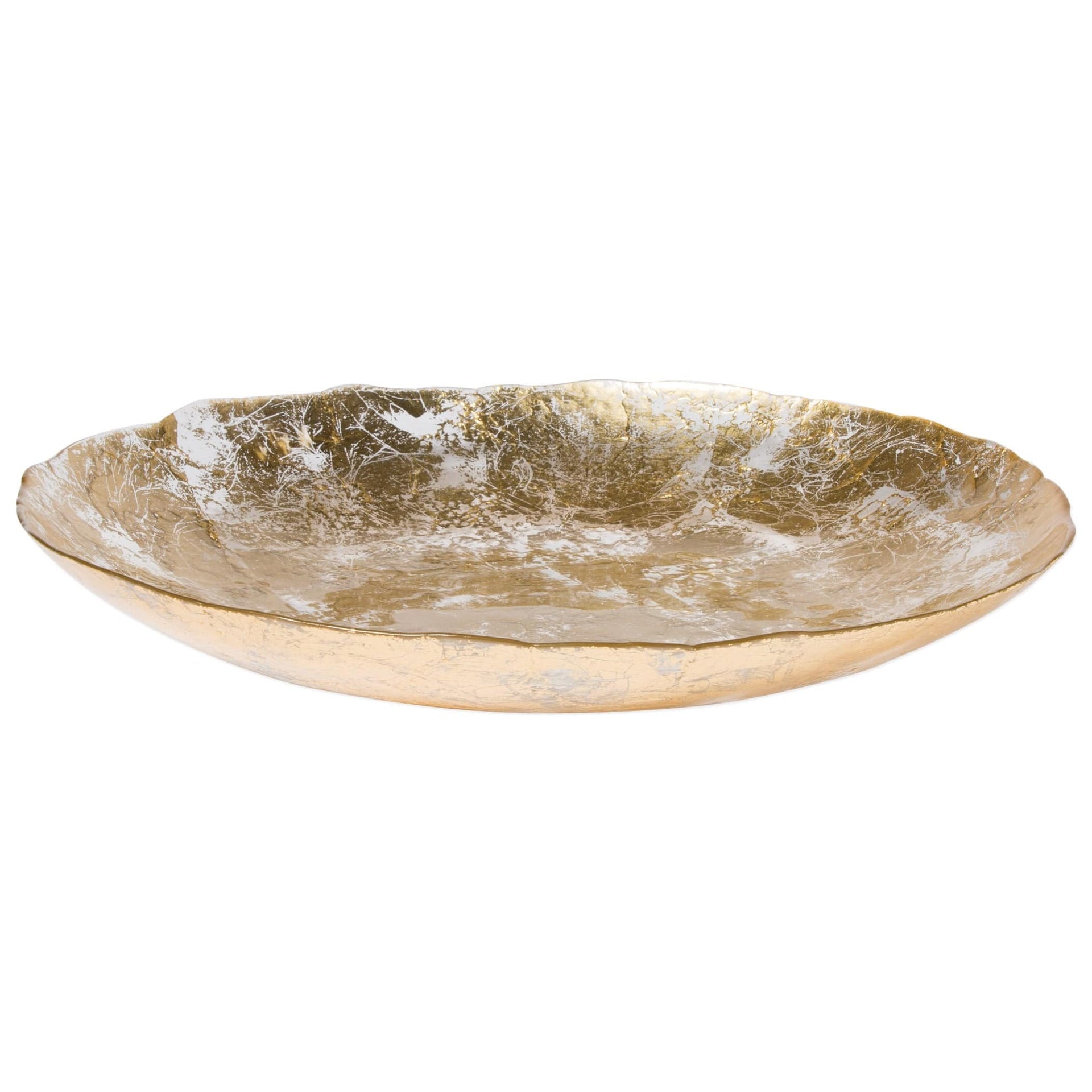Moon Glass Centerpiece - Gold
