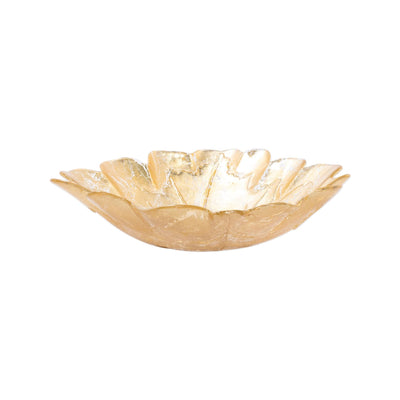 Moon Glass Leaf Medium Bowl by VIETRI
