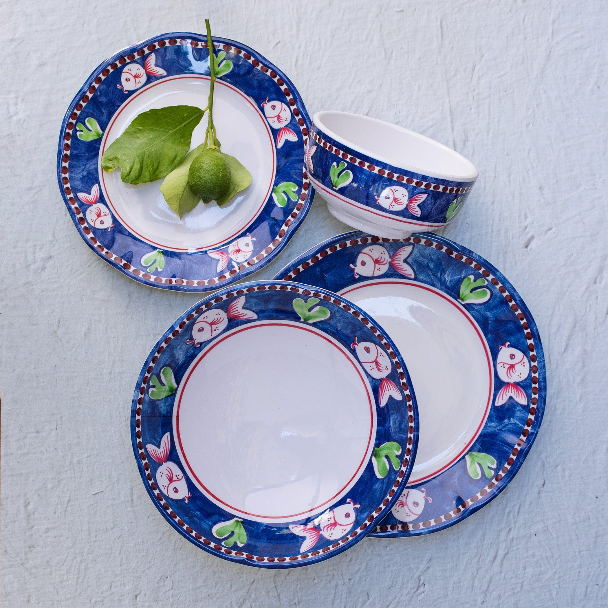 VIETRI Campagna Pesce Cereal Bowl