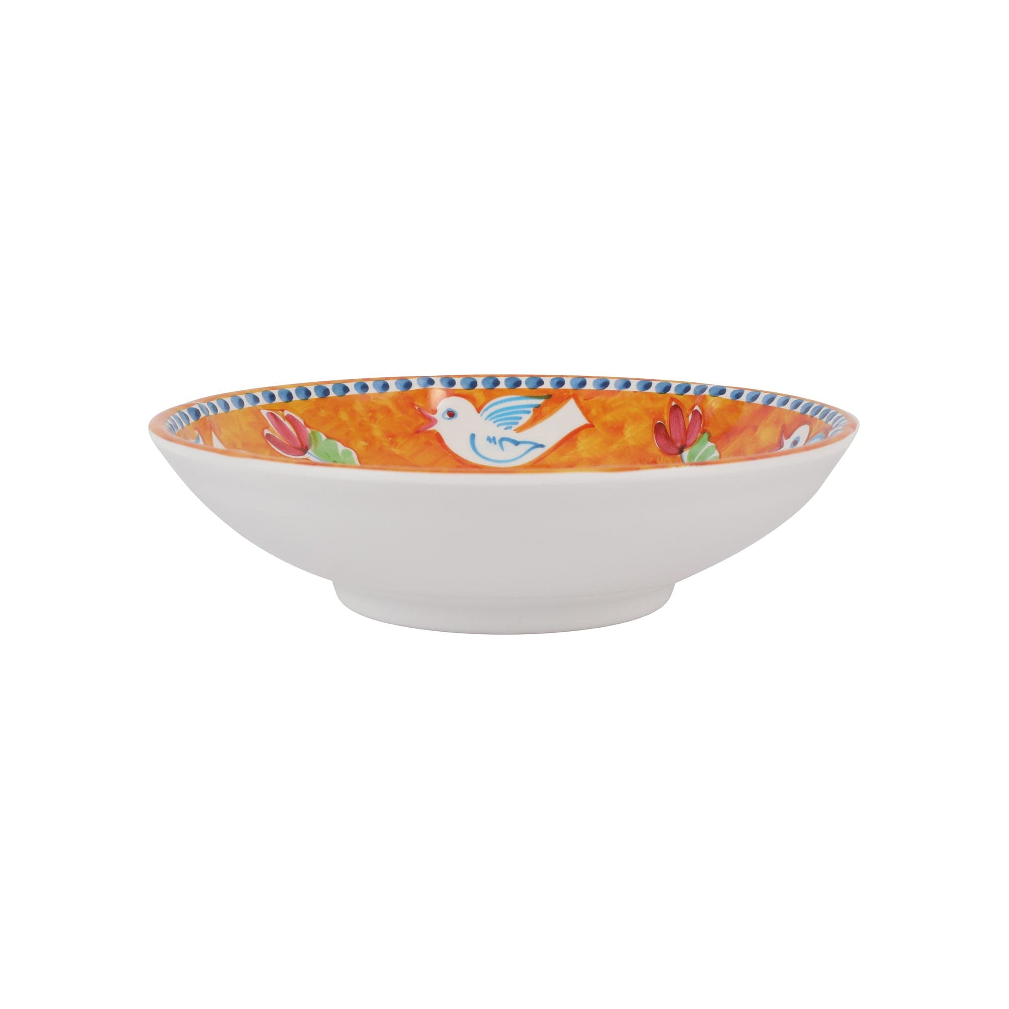 Melamine Campagna Uccello Pasta Bowl - Set of 6