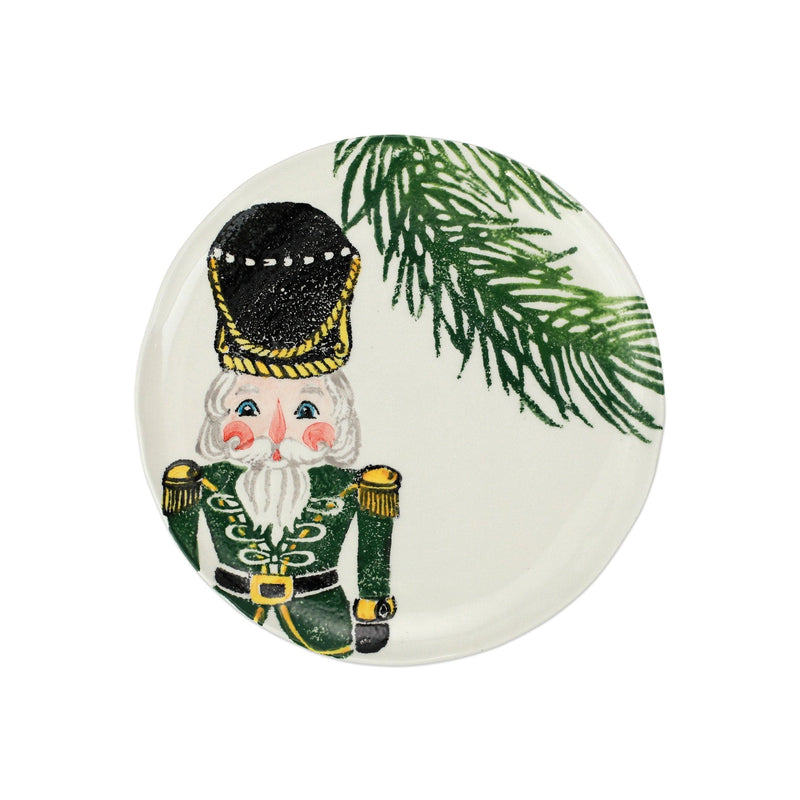 Nutcrackers Green Four-Piece Place Setting