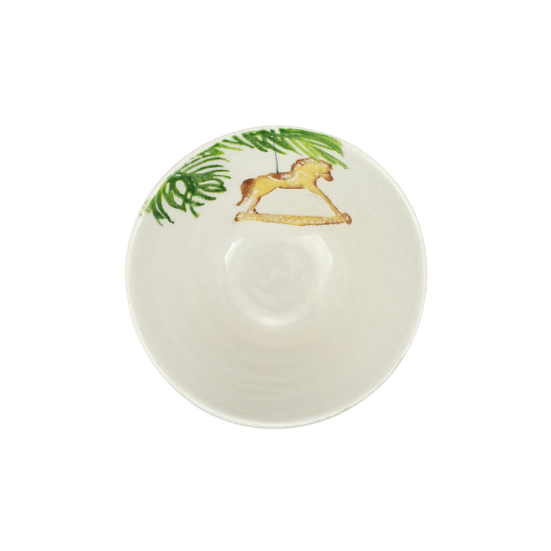 Nutcrackers Rocking Horse Cereal Bowl